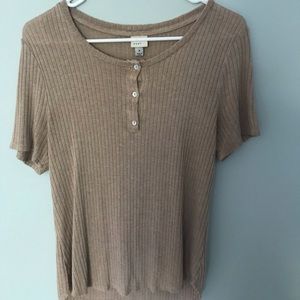 A New Day Henley Tee